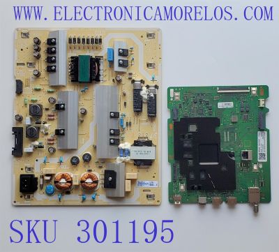KIT DE TARJETAS PARA TV SAMSUNG 4K·UHD·HDR / MAIN BN94-16105Z / BN41-02751C / BN97-17444R / FUENTE BN4401056A / L75S6N_THS / BN44-01056A / PANEL CT-BT070HGSV4H / DISPLAY JE695R3HD9K / BN96-53610A / BN9653610A / MODELO UN70TU7000 / UN70TU7000BXZA UA03